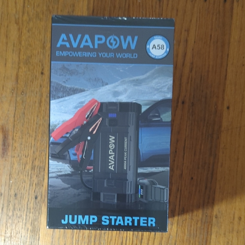 Black Jump Starter